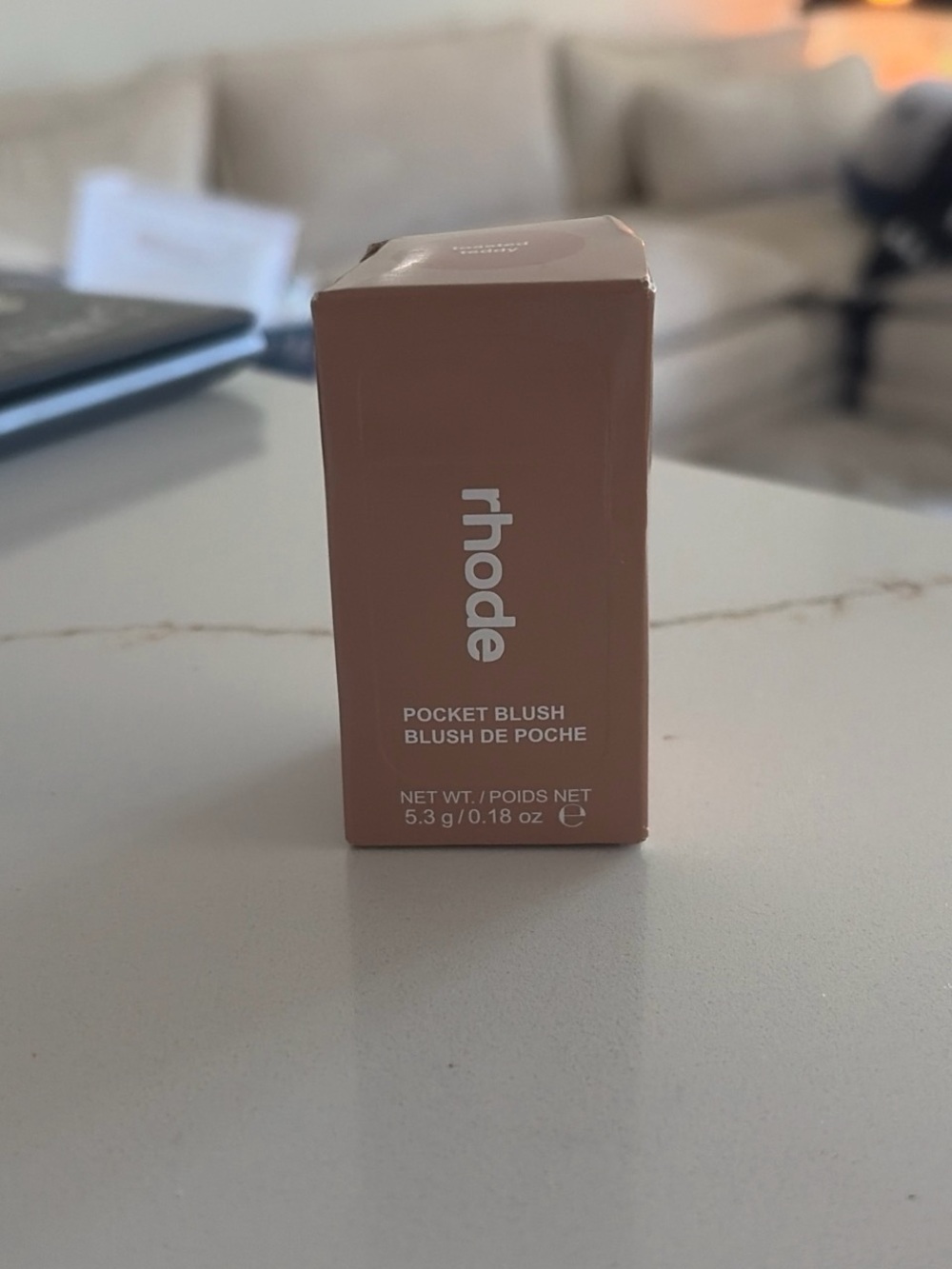 RHODE Pocket Blush — toasted teddy